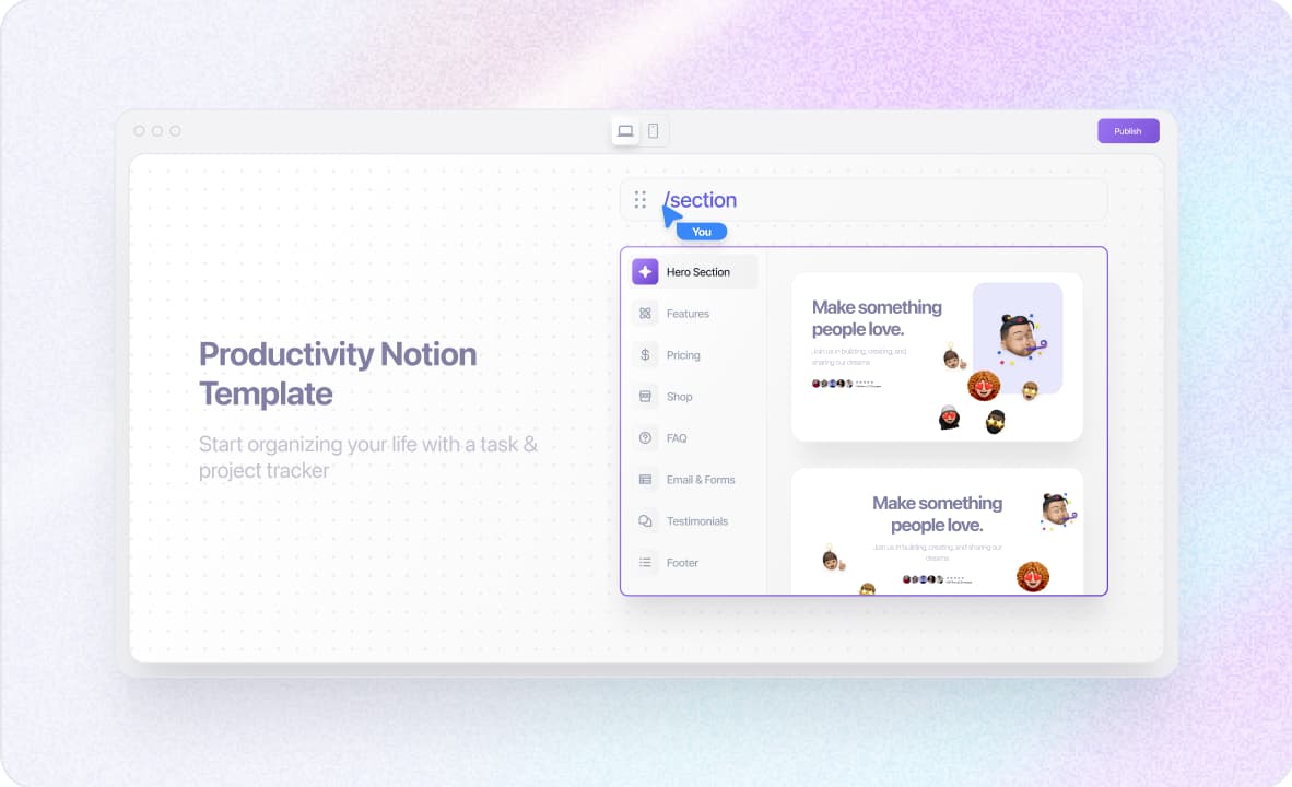 How Typedream Works